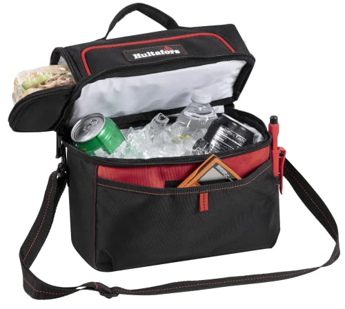 Hultafors Work Gear HT5540 Insulated Cooler Tool Bag, 3 Pockets, Stores 8 Beverage Cans, Heavy Duty Ballistic Polyester, Cooler Bag, Tactical Lunch Bag for Work