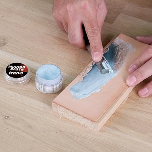 Trend Ultra Fine Mirror Paste 1.05 oz for Honing and Polishing Your Sharpened Knives & Tools, DWS/MP/30