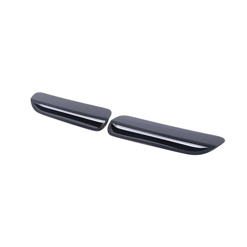 Car Engine Hood Air Outlet Vent Cover Trim Compatible with Pontiac G8 08-09/Holden Commodore 06-12 Car Front Engine Hood Vent Air Flow Intake Body Moulding Protection Cover decoration (Piano Black) Piano Black