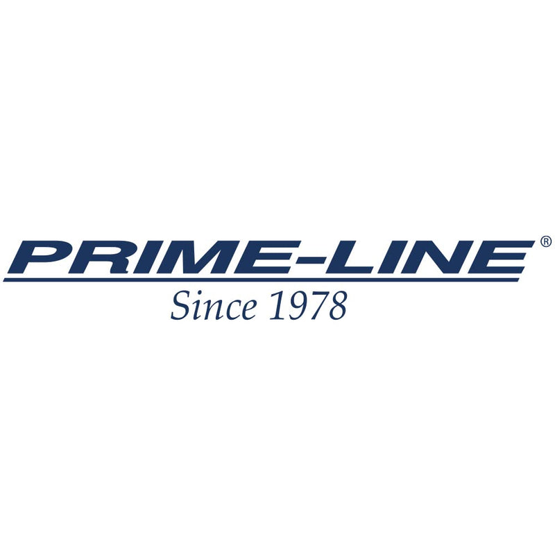 Prime-Line E 2079 Mortise Lock, 3-7/8 In. Mounting Holes On Center, Aluminum Housing, 45 Degree Keyway, Round Faceplate (Single Pack)
