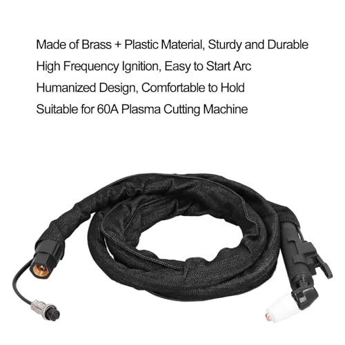 Plasma Cutter Torch PT-31 Straight Handle Replacement Air Cutting Gun Head for 40A 50A Plasma Cutter Machine