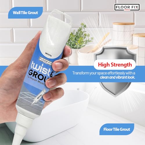 from Floor-Fix Pro Premixed Tile Grout Repair Kit, Light Gray