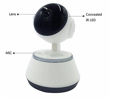 64Gb Can Save 30 Day PTZ PIR Camera Motion Detection Alarm Baby Monitor Camera HD720P IP WiFi Camera P2P CCTV IR Cut Night Vision Home CCTV Camera