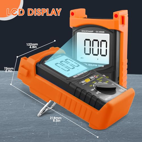 Digital Megohmmeter Insulation Resistance Tester for High-Voltage Cable