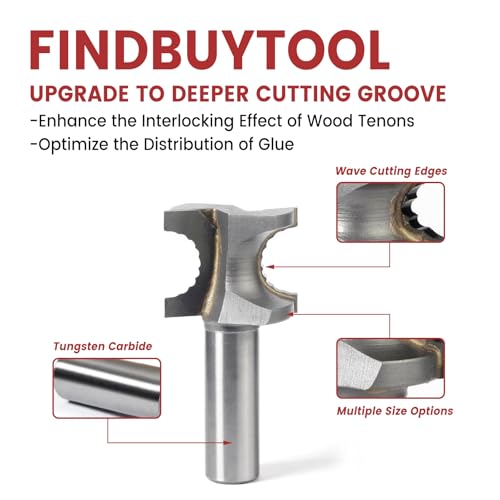 FINDBUYTOOL Domino Router Bit for Festool (D10) D10