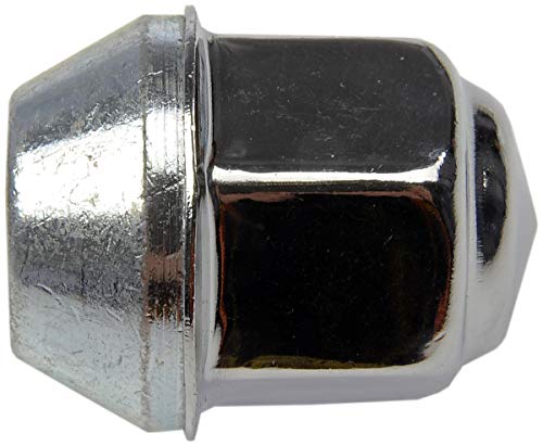 Dorman 611-070 Wheel Nut 7/16-20 Dometop - 3/4 in. Hex, 1-1/8 in. Length Compatible with Select Chevrolet Models, 10 Pack (OE FIX)
