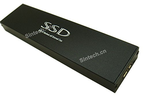 Sintech USB 3.0 External Case,Compatible with 7+17Pin SSD from 2012 Year MacBook AIR(NOT FIT SSD from 2013-2017 MacBook)