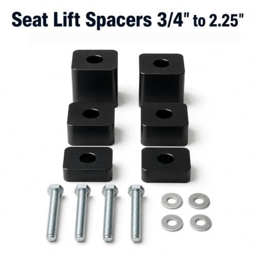 Front Seat Spacer 3/4"-2.25" for F150 2015+/F250 F350 F450 Super Duty 2017+