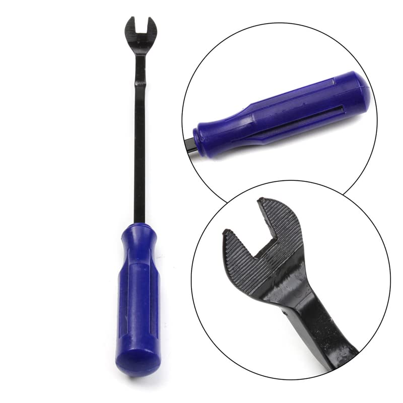 Auto Trim Rivet Removal Tool Kit, Fastener Car Panel Door Interior Window Tool, Auto Clip Fastener Remover Pry Tool, Clip Puller Rivet Removal Tool