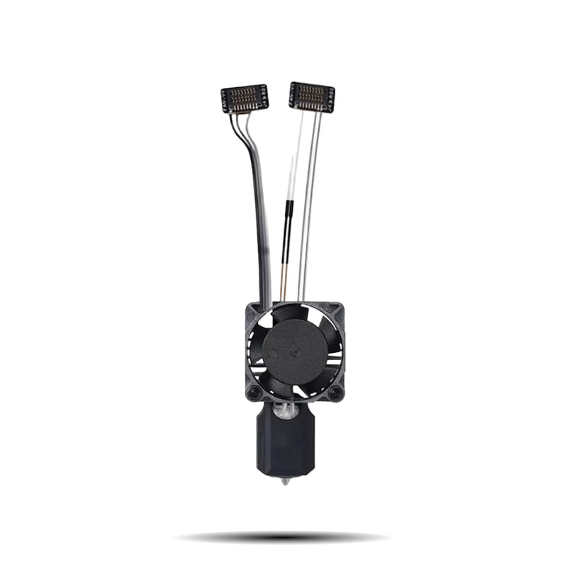 Bambu Lab P1P/P1S Hotend Complete Kit – Full Assembly Hardened Steel Nozzle with Ceramic Heater, 0.4mm Nozzle, Cooling Fan & Heating Block | Bambu P1S Hotend Replacement for 3D Printing 1