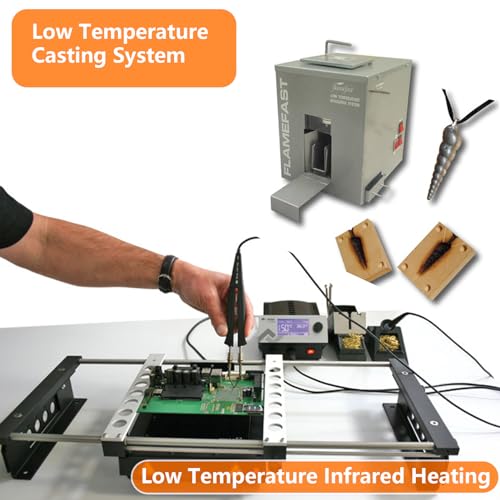 1 Lb Cerrosafe Metal | Low-Melting Point 158-190℉ Bismuth-Based Alloy Ingot | Ideal for Barrel Casting, Measuring, Chamber Casting | Easy to Melt Compatible with Wood's Metal Applications (1 Pound) 1 Pound