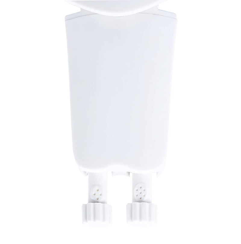 Luxury White Blue - Bidet Attachment for Toilet Seat - Dual Nozzles, Self-Cleaning, Non-Electric Water Sprayer, Save Money On Toilet Paper and Reduce Waste