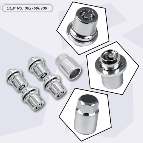 00276-00900 Anti Theft Wheel Lock Lug Nuts Set M12 x 1.5