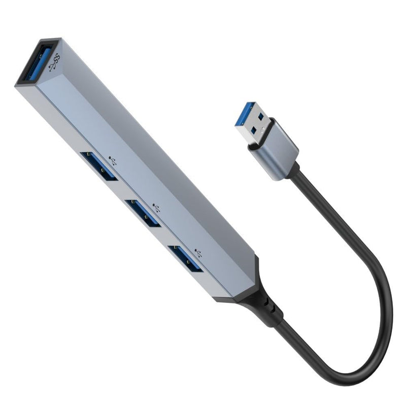 USB3.0 to 4 Ports USB3.0 Hub Docking Station 4 in 1 Computer Host Laptop USB3.0 External 4 Way USB Keyboard Mouse USB Disk Cable Splitter Adapter Converter