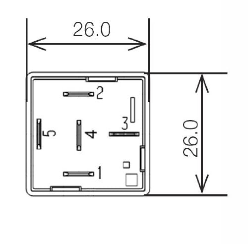HELLA 931680011 Relay 12V 20/40A Spdt Res Sld, Black
