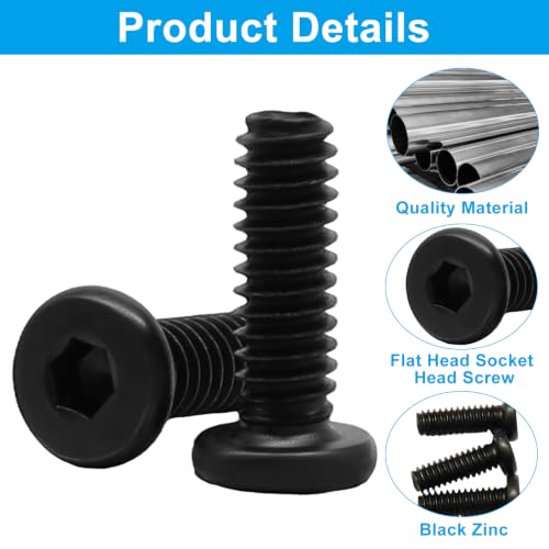Threaded Inserts for Wood Furniture, 1/4-20, 32 Sets