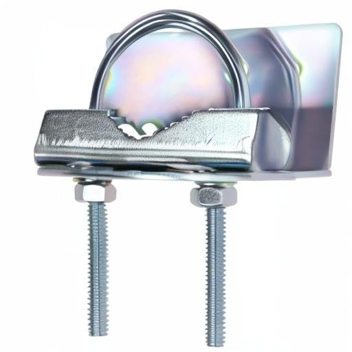Channel Master Universal Roof/Attic Antenna Mount – Sturdy Steel Bracket for Secure TV Antenna & Mast Installation, Weather-Resistant, Supports Masts/Poles, Up-to 1.5” Diameter
