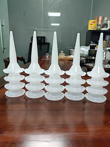 JL&LOVE 20 Pcs Universal model sausage glue gun nozzles, reusable