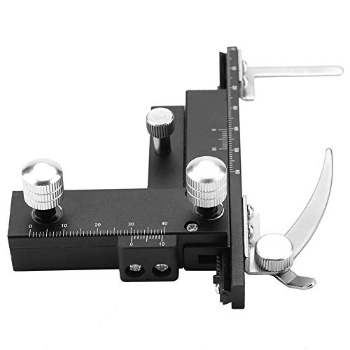 Microscope Accessories Movable Caliper Ruler Mechanical Stage X-Y Moveable Stage with Scale