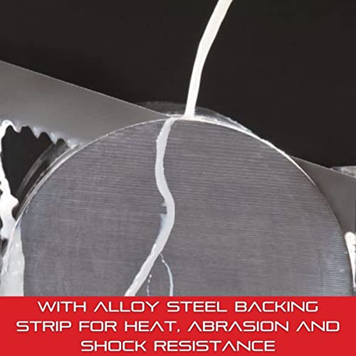 Starrett Intenss PRO-DIE Bi-Metal Band Saw Blade, 7' 5" L x 1/2" W