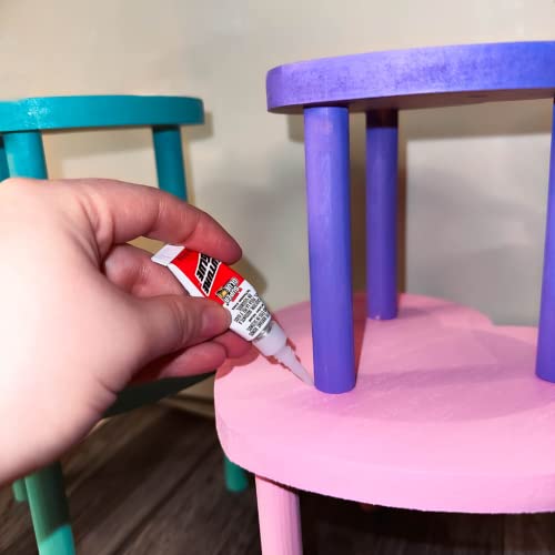 Super Glue - Future Glue Liquid - 6 Mini Single Use Tubes - (Pack of 3) 1 Gram