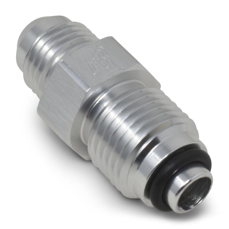 Edelbrock RUSSELL 648080 PWR STEERING ADAPTER, 6AN MALE TO M18 X 1.5