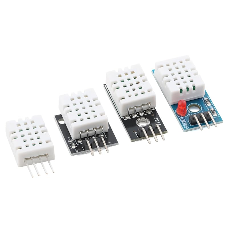 3Pcs GXHT11 High-Precision Digital Temperature and Humidity Sensor Module, 2.5V-5.5V Single-Bus Communication Protocol Sensor, Compatible with DHT11