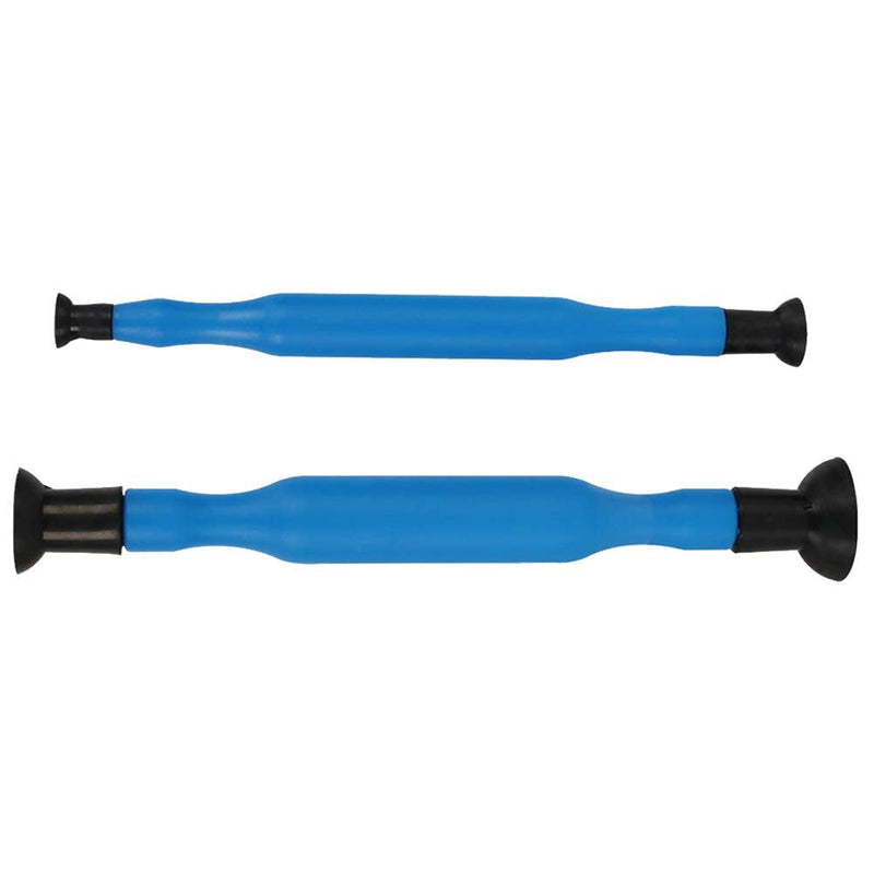 2pcs Double Ended Valve Hand Lapping Grinding Tool Kit, Manual Grinding Stick with Sucker Cups Cylinder Valve Lapping Stick for Vehicle Oil Systems Maintenance and Repair(Color:Blue) blue