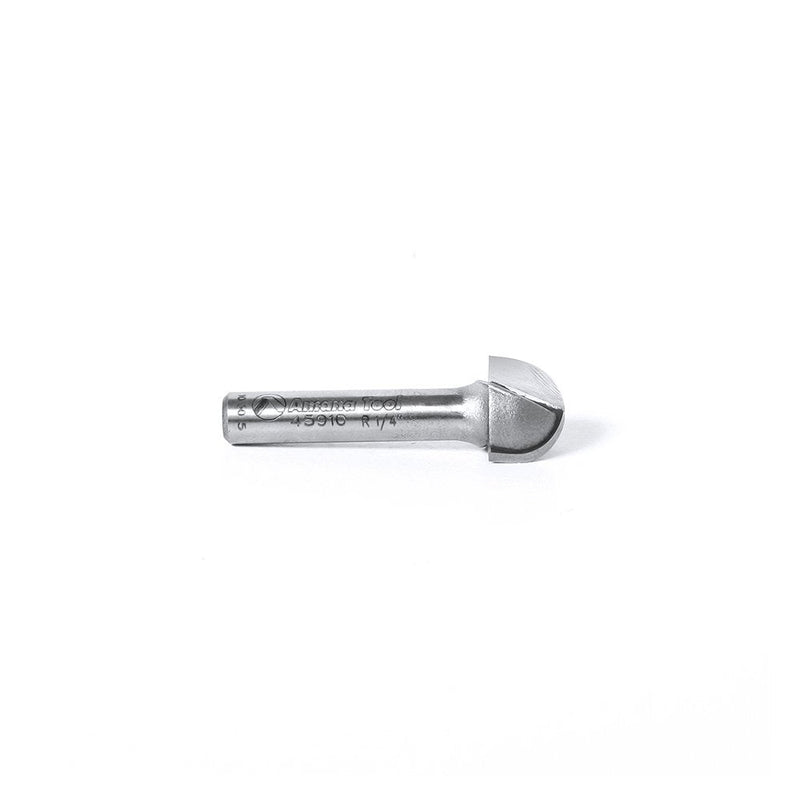 Amana Tool - 45910 Carbide Tipped Core Box 1/4 Radius x 1/2 Dia x 3/8 x 1/4" Shank