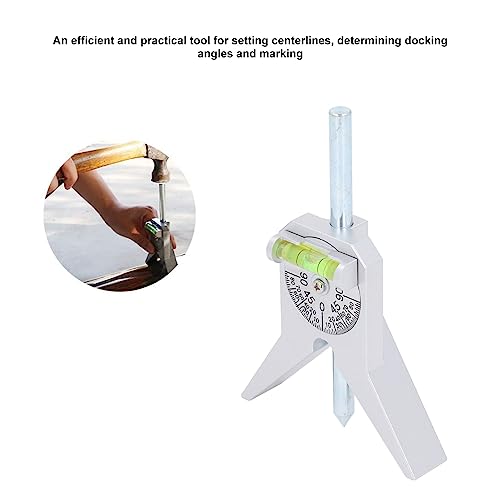  [AUSTRALIA] - Pipe Center Finder Punch Tool and Marker Tool for Pipes 1/2" and Larger, Pipefitter Tools With Centering Head, Measure Pipe Diameter for Accurate Pipe Diameter Measurement and Marking