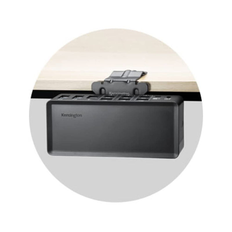 Kensington Docking Station Mounting Bracket, Vesa Mounting Compatible, Adjustable Clamp for Docking Station with Vesa Mounting Holes (K34050WW)