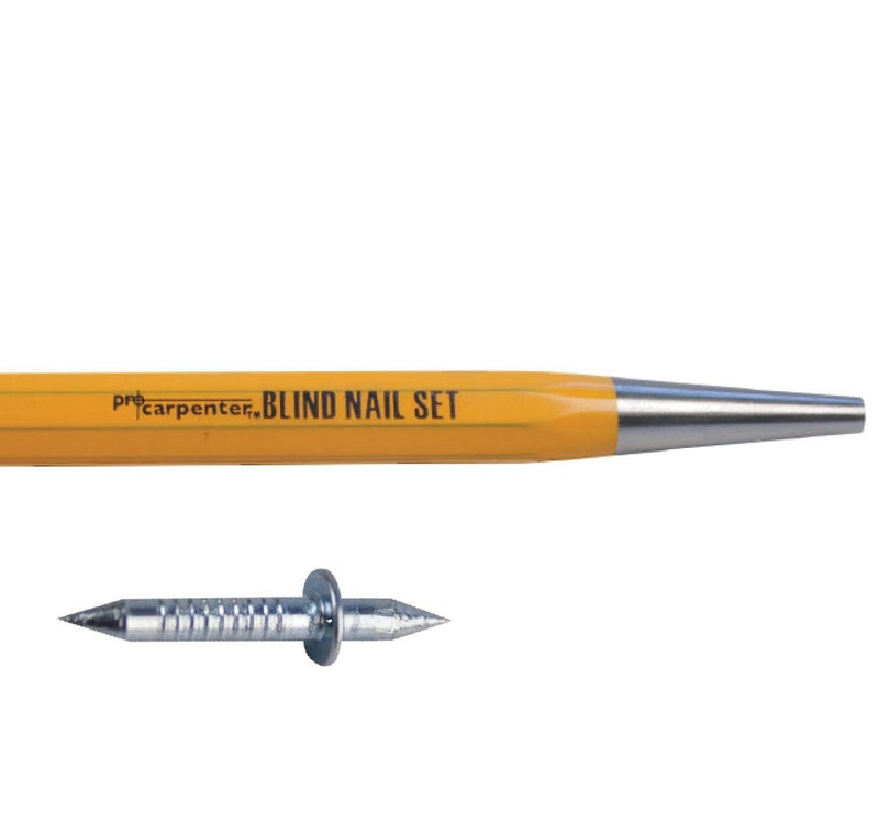 FastCap Blind Tool Nail Kit and 100 Nails | Delivers Invisible Mechanical Fastening, Ideal for Trimming, Molding, and Woodworking Projects