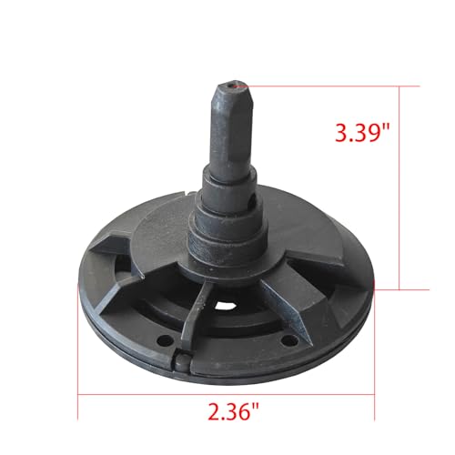 7238468 Water Softener High Flow Standard Valve Rotor and Seal Kit Replacement for Solved Leak Only Applicable to Valves with 5 Fixed Cover Screws M20 M27 M34 MSD20F MSD27B MSD34C and MCWF