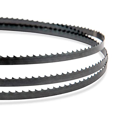 POWERTEC 70-1/2 Inch Bandsaw Blades Assortment for Woodworking, Band Saw Blades for Sears Craftsman 21400 and Rikon 10-305, 10-3061 10" Band Saw, 3PK (13606), Silver 70-1/2" Assorted, 3PK 70.5 inch Assortment (3PCs)