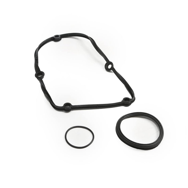 Engine Upper Timing Chain Cover Gasket Seal kit 06H103483C WHT007212 Replacement for Audi A3 A4 A5 A6 Q3 Q5 TT VW Golf Eos Passat Tiguan Seat Skoda EA888 MK2 1.8/2.0T