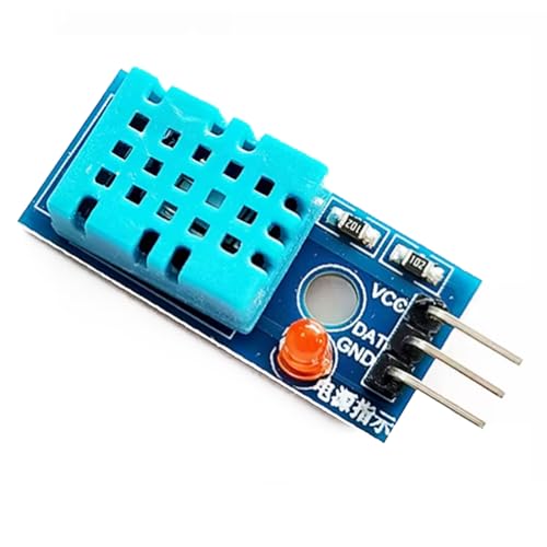 DHT11 Temperature and Humidity Sensor Module with Dupont Wires