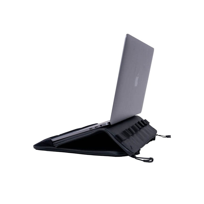 WANDRD Laptop Case - 14-Inch Case and Ergonomic Stand - Minimal Carry Solution Designed to Fit Apple MacBooks (Black) Black 14 Inch