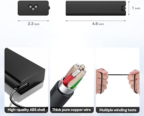 Slim 140W USB‑C Laptop Charger fit for Lenovo Legion Pro 5 5i 7 7i Legion 9 | Slim Pro 7 9 Yoga Pro 7 9 IdeaPad Pro 5 ThinkPad Z16 P16s P14 Y9000P Y7000P R9000P ADL140YDC3A
