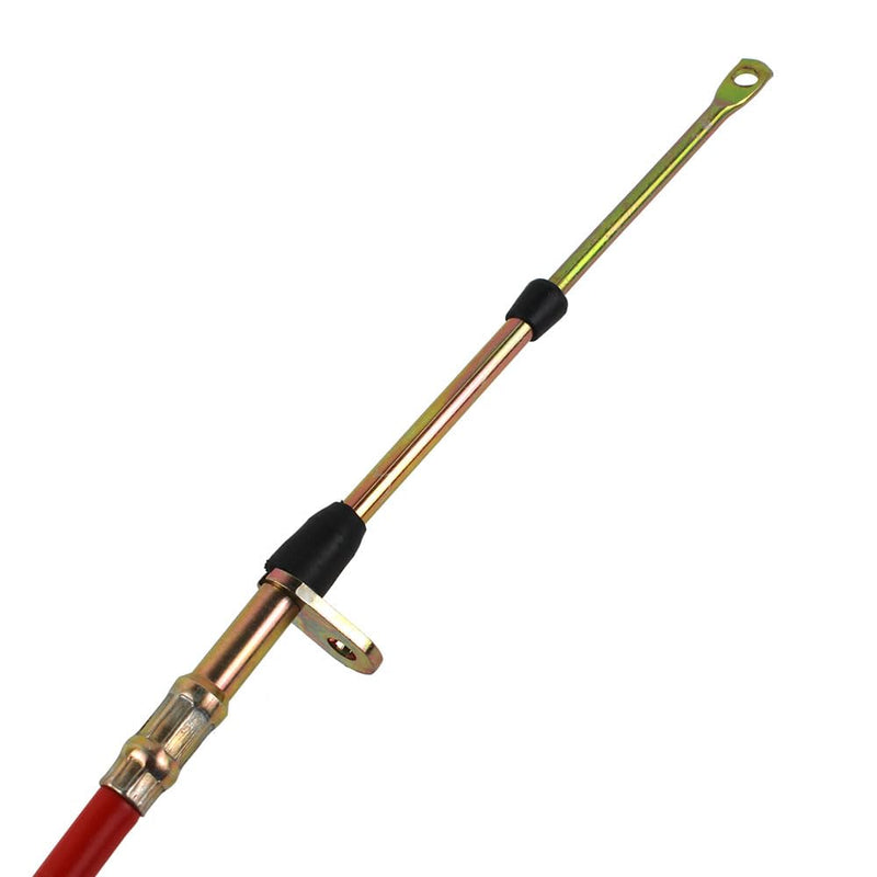 Automatic Transmission Shifter Cable Compatible with B&M Heavy Duty Shifter Cable Eyelet End 0.375" Outer Diameter 5 Ft Long Repalce Af72-1002 BMM-80833