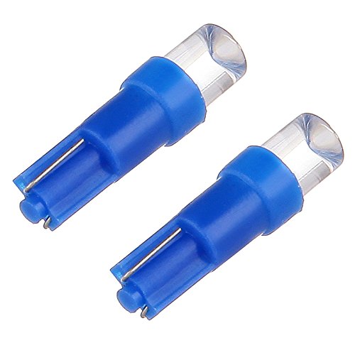 cciyu 10 Pack Blue T5 74 73 Instrument Cluster Panel Gauge Dash LED Bulb light 17 57 37 T5 Diode Led Bulbs Replacement fit for Dashboard Gauge Light Speedometer Odometer Tachometer