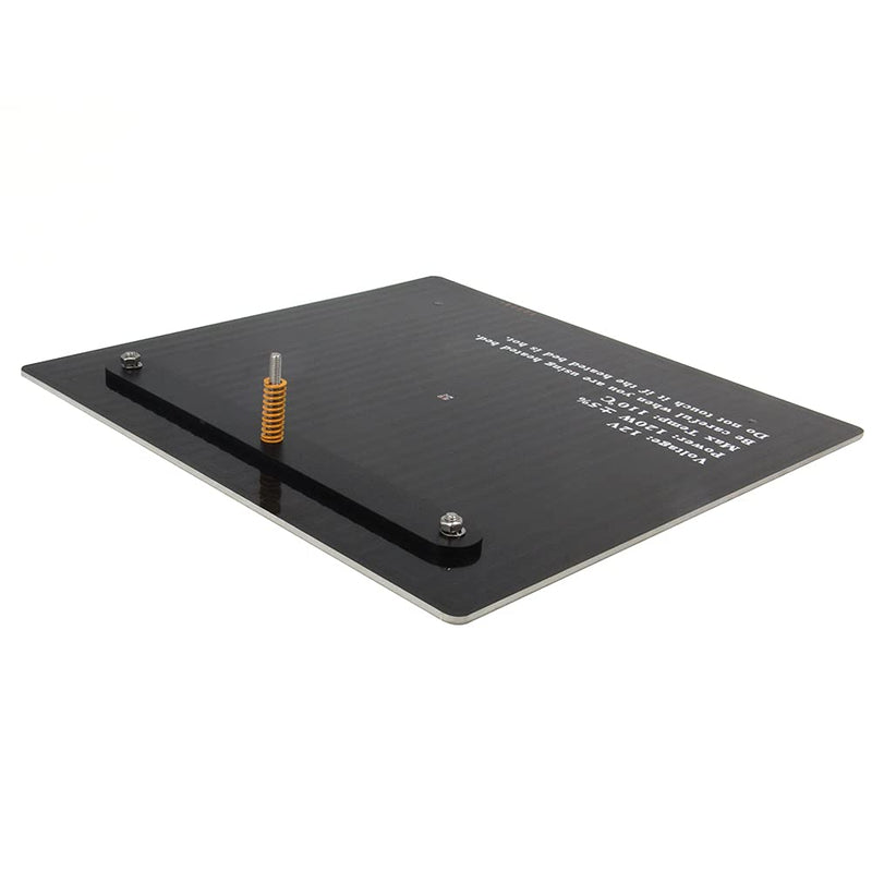 Upgrade Modular Y Carriage Plate Kit 190mmx190mmx3.5mm/7.5x7.5x0.14inch for 2040 V-Groove Aluminum Profile for Ender 3/Ender 3 PRO 3D Printers (190x190x3.5mm) 190x190x3.5mm