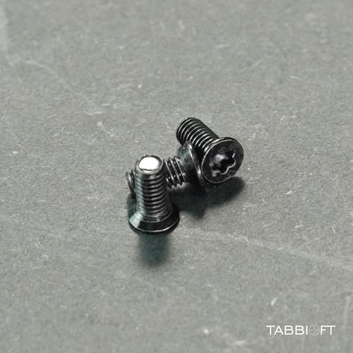 TABBIOFT Red Dot Screw Kit, 15pcs Optics and Mount Screws, M3.5x8, M3.5x10, M4x5, M4x11, #6-32 Screw Types