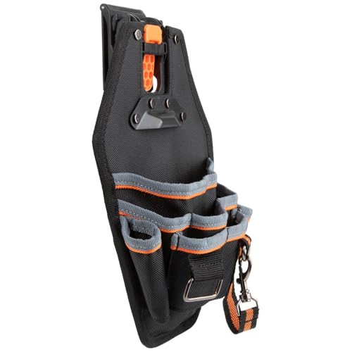 Klein Tools MODbox Tool Pouch, Electrician Bag, Quickly Attach and Release from Tool Belts and MODBox Rail System 8-Pocket 8-Pocket Pouch