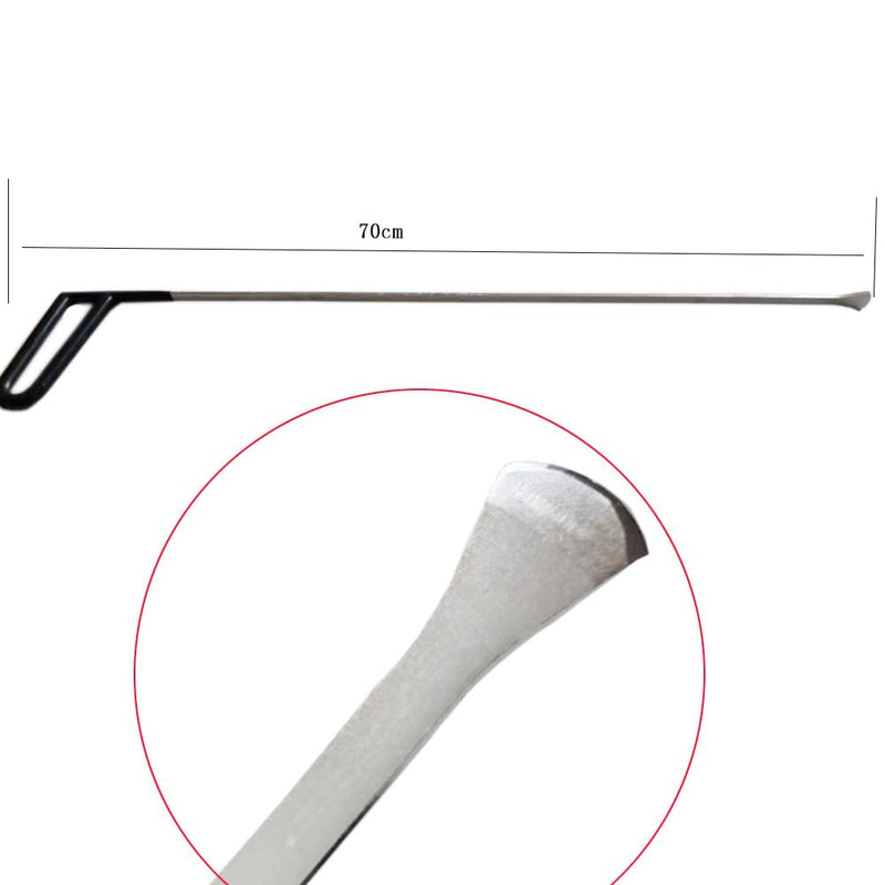 Paintless Dent Repair Rod Tool 27.5" Whale Tail Set,for Minor Dents, Door Dings and Hail Damage Whale Size
