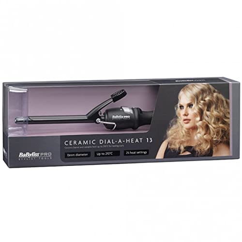 BaByliss Pro Ceramic Dial-a-Heat Tong 13mm 13 mm