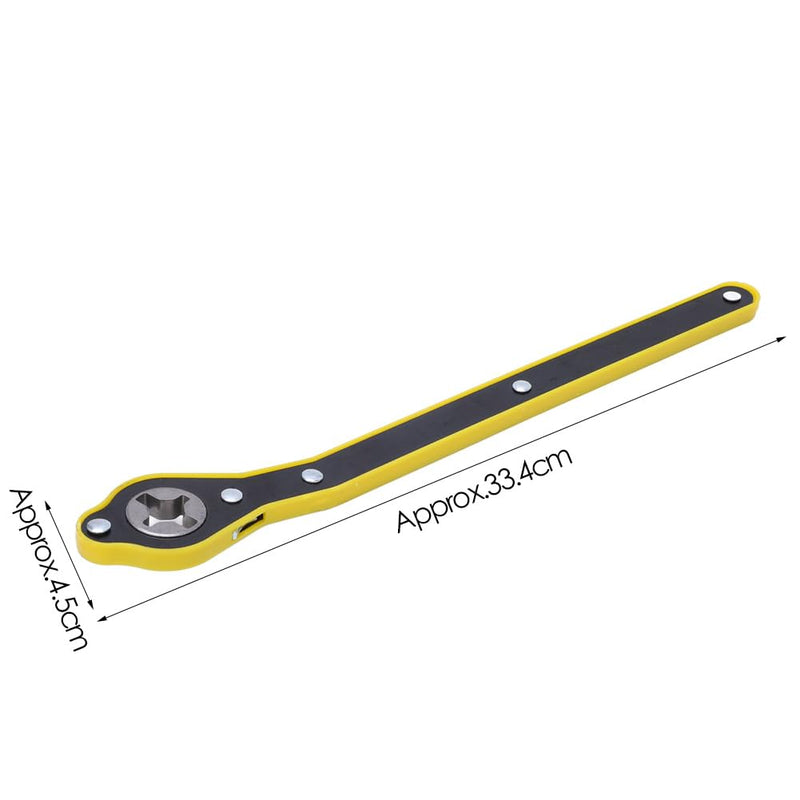 Jack Ratchet Wrench, Labor Saving Ratchet Wrench Long Handle Ratchet Wrench Labor Saving Jack Wrench Spanner for Wheel Tire Removal Repair