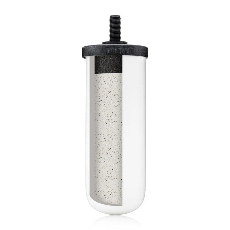 British Berkefeld Doulton Ultra Fluoride Ceramic Drinking Water Filter Cartridge W9120133 for All Gravity Water Filter Systems