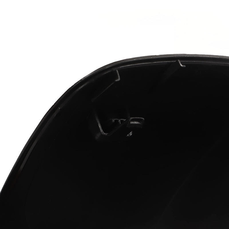 2PCS Side Mirror Caps, Left Right Glossy Black Rearview Mirror Covers Car Exterior Body Tuning Parts for R55 R56 R57 R58 R59 R60 R61