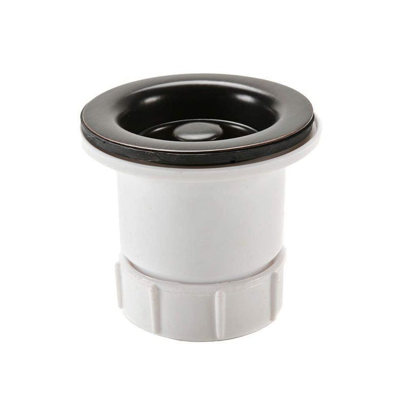 Premier Copper Products D-133ORB 2-Inch Bar Basket Strainer Drain, Oil Rubbed Bronze