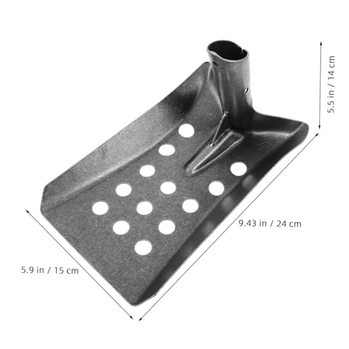 Silt Shovel Drain Sifting Shovel Tool for Mud Removal Sewer Scoop for Ditches Sewers Storm Drains Metal Scoop for Cleaning Debris